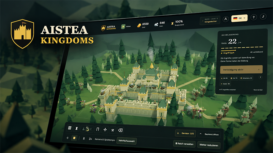 Aistea Kingdoms – building a browser-based 3D strategy game with Vanilla JS and Three.js