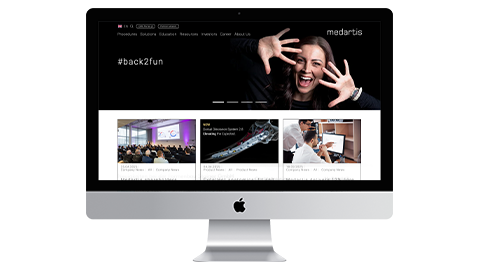 Website Medartis
